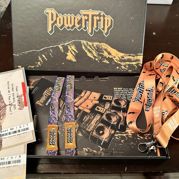 POWERTRIP 2023 Grandstand tickets for 2. Elevated so you can see everything! - Picture 5 of 7